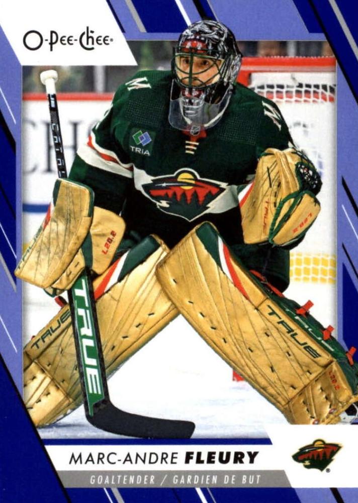 Marc-Andre Fleury #16 Minnesota Wild | 2023-24 O-Pee-Chee Blue Border