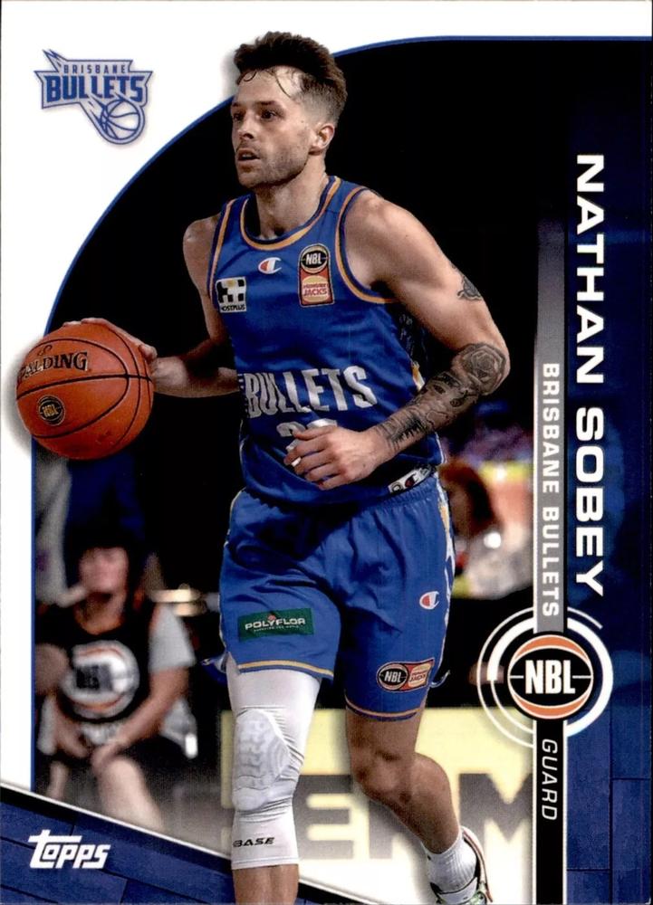 Nathan Sobey #16 Brisbane Bullets | 2023-24 Topps NBL