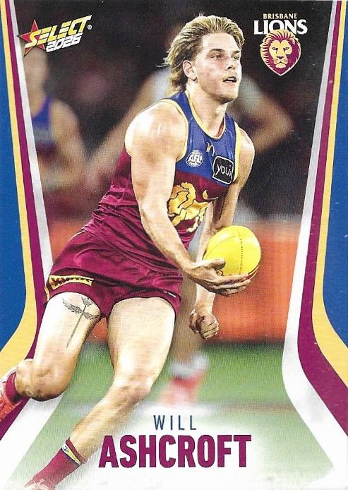 Will Ashcroft #16 Brisbane Lions | 2026 Select AFL Footy Stars