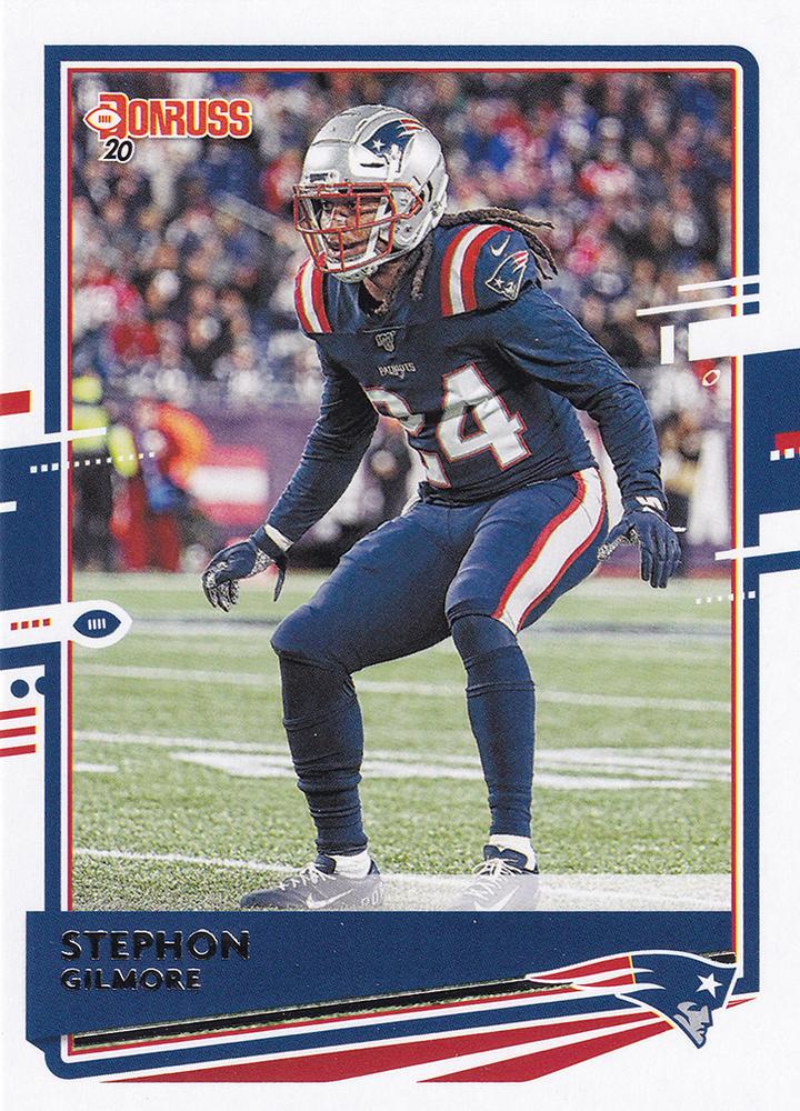 Stephon Gilmore #170 New England Patriots | 2020 Panini Donruss | NFL Football