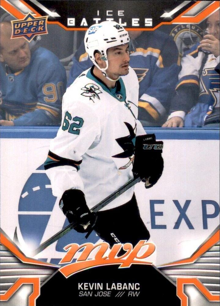 Kevin Labanc #170 San Jose Sharks | 2022-23 Upper Deck MVP Ice Battles