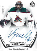 Karel Vejmelka #170 Arizona Coyotes | 2021-22 SP Authentic