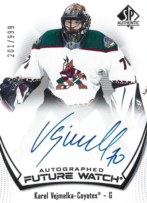 Karel Vejmelka #170 Arizona Coyotes | 2021-22 SP Authentic