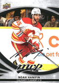 Noah Hanifin #170 Calgary Flames | 2023-24 Upper Deck MVP Silver Script