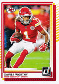 Xavier Worthy #170 Kansas City Chiefs | 2025 Donruss | NFL Football