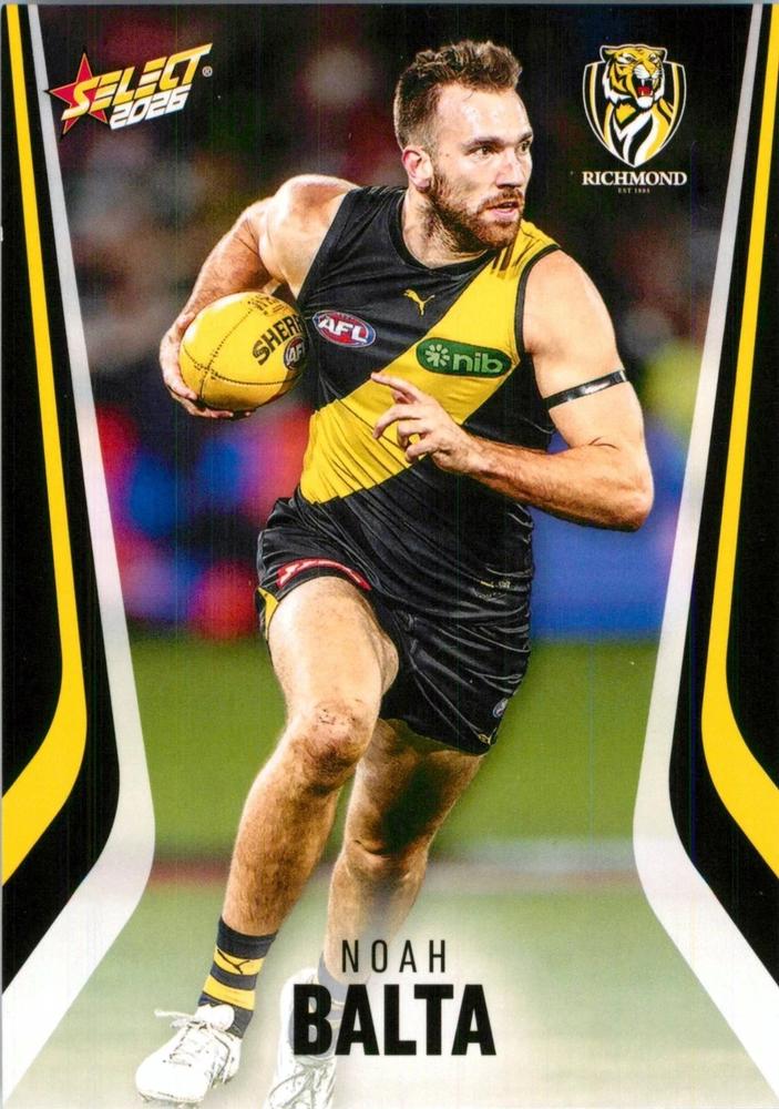 Noah Balta #170 Richmond Tigers | 2026 Select AFL Footy Stars