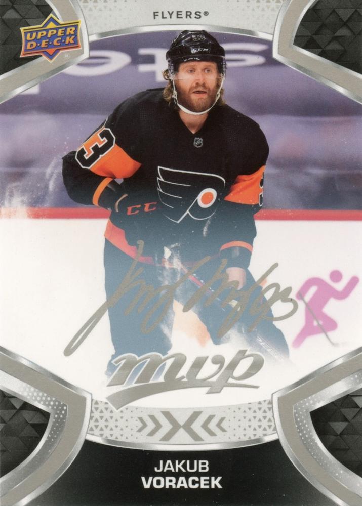 Jakub Voracek #171 Philadelphia Flyers | 2021-22 Upper Deck MVP Silver Script