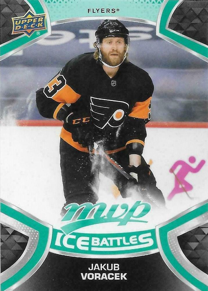 Jakub Voracek #171 Philadelphia Flyers | 2021-22 Upper Deck MVP Ice Battles