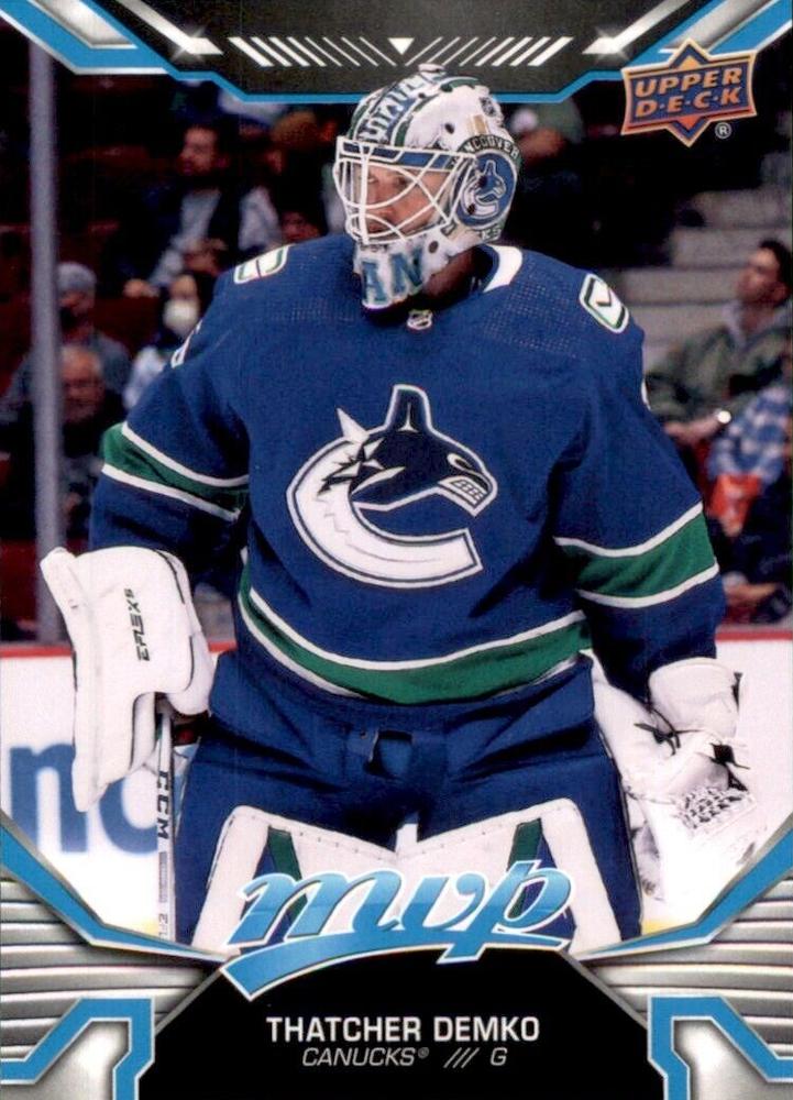 Thatcher Demko #171 Vancouver Canucks | 2022-23 Upper Deck MVP
