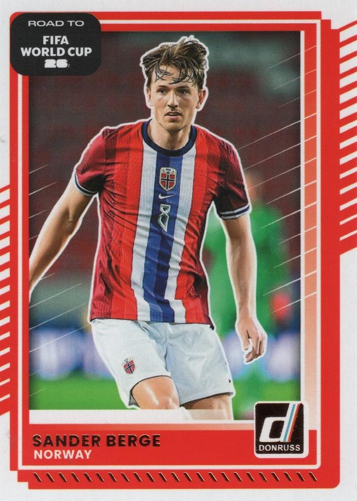 Sander Berge #171 Norway | 2025-26 Donruss Road to FIFA World Cup