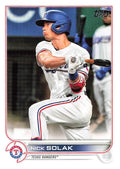 Nick Solak #172 Texas Rangers | 2022 Topps