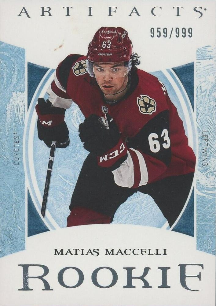 Matias Maccelli #172 Arizona Coyotes | 2022-23 Upper Deck Artifacts