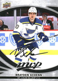 Brayden Schenn #172 St. Louis Blues | 2023-24 Upper Deck MVP Silver Script