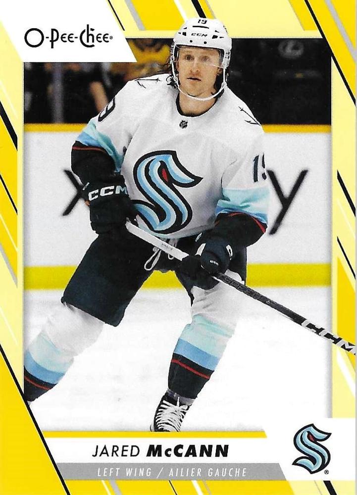 Jared McCann #172 Seattle Kraken | 2023-24 O-Pee-Chee Yellow Border