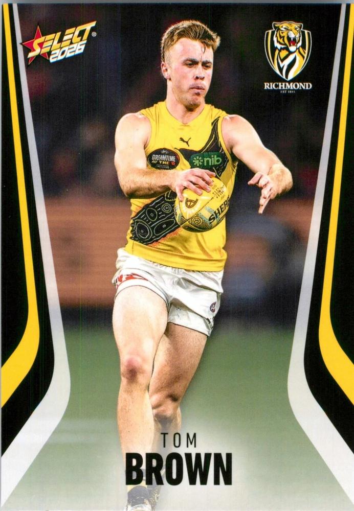 Tom Brown #172 Richmond Tigers | 2026 Select AFL Footy Stars