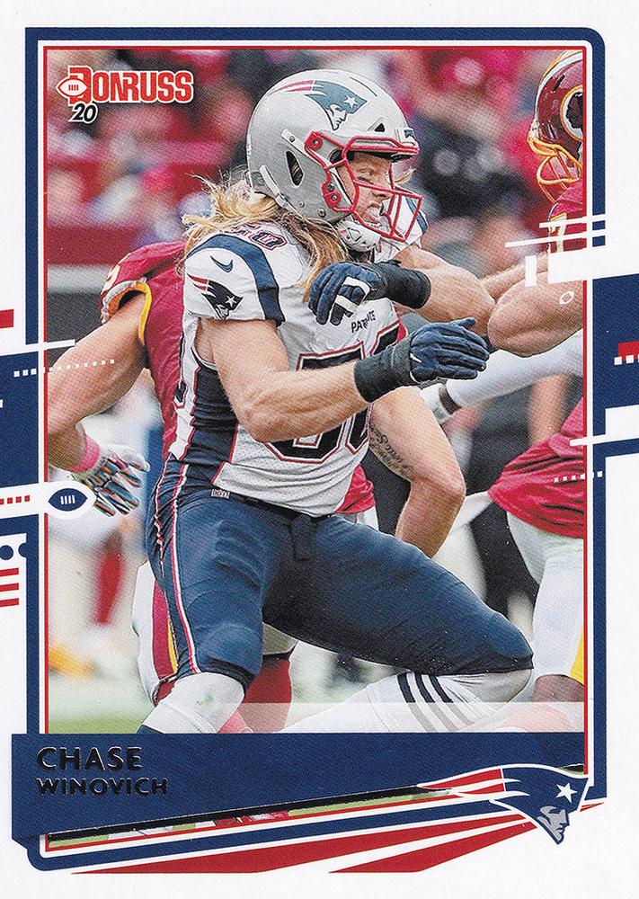 Chase Winovich #173 New England Patriots | 2020 Panini Donruss | NFL Football