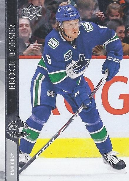 Brock Boeser #173 Vancouver Canucks | 2020-21 Upper Deck
