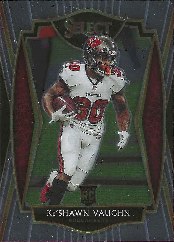 Ke'Shawn Vaughn #173 Tampa Bay Buccaneers | 2020 Panini Select |  | NFL Football