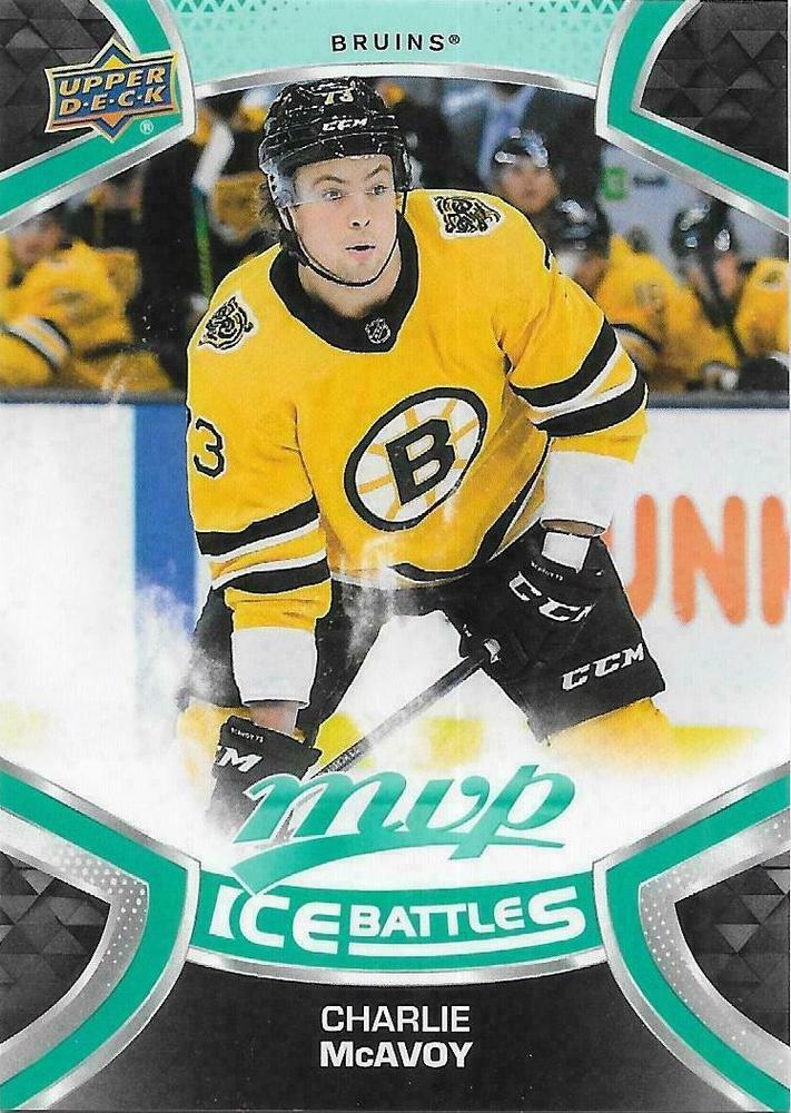 Charlie McAvoy #173 Boston Bruins | 2021-22 Upper Deck MVP Ice Battles