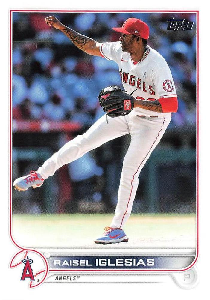 Raisel Iglesias #173 Los Angeles Angels | 2022 Topps