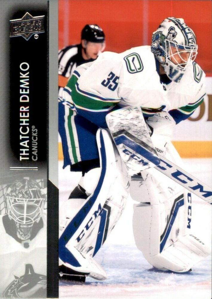 Thatcher Demko #173 Vancouver Canucks | 2021-22 Upper Deck