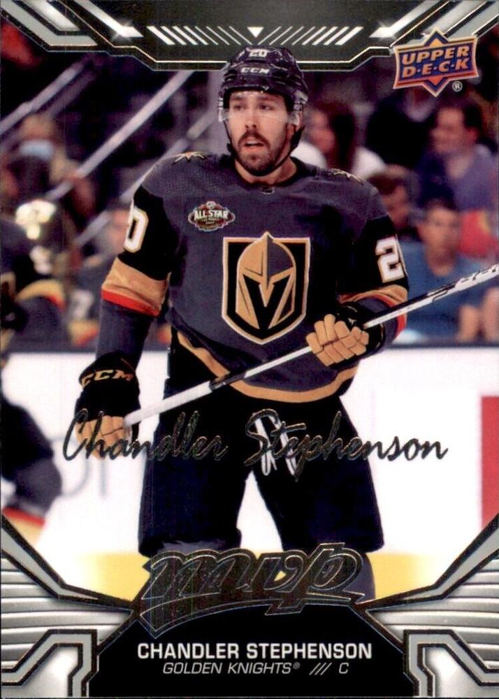 Chandler Stephenson #173 Vegas Golden Knights | 2022-23 Upper Deck MVP Silver Script