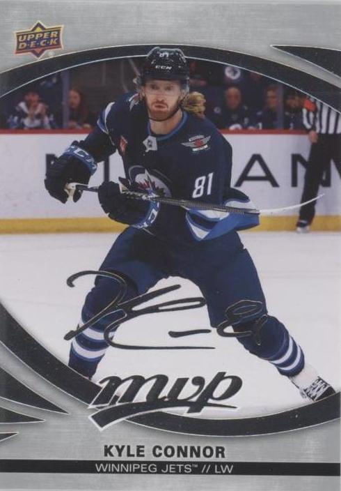 Kyle Connor #173 Winnipeg Jets | 2023-24 Upper Deck MVP Silver Script