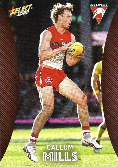 Callum Mills #173 Sydney Swans | 2025 Select AFL Footy Stars