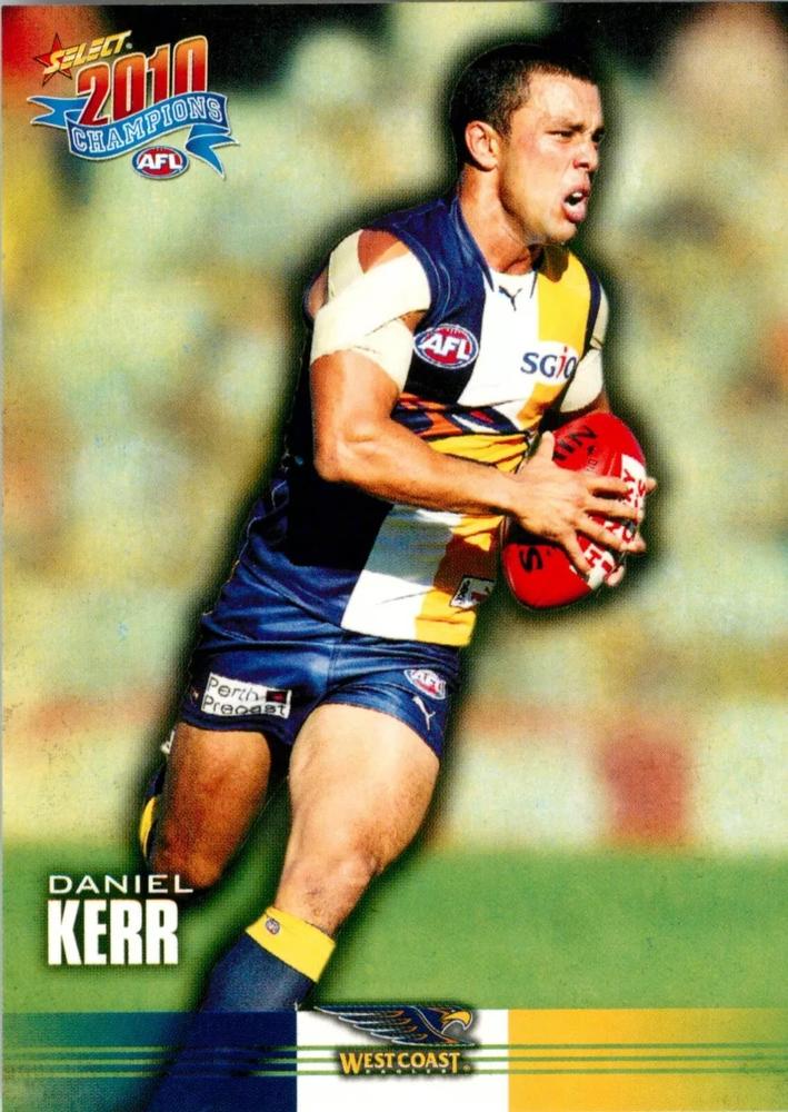 Daniel Kerr #174 West Coast Eagles | 2010 Select AFL Champions