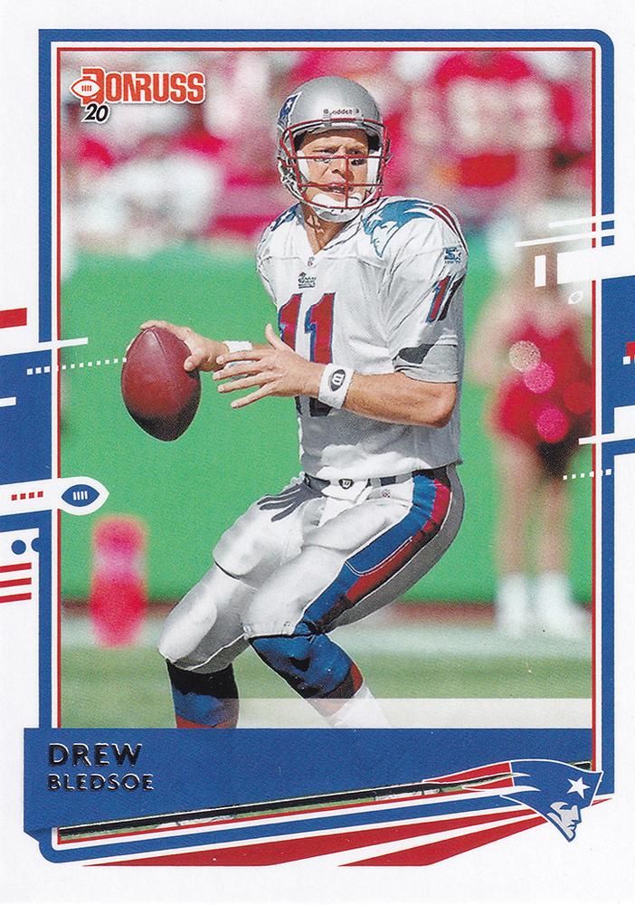 Drew Bledsoe #174 New England Patriots | 2020 Panini Donruss | NFL Football