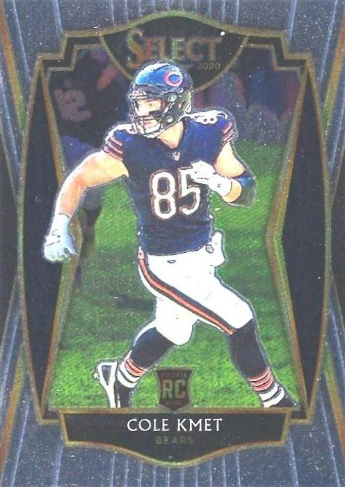Cole Kmet #174 Chicago Bears | 2020 Panini Select |  | NFL Football