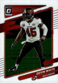 Devin White #174 Tampa Bay Buccaneers | 2021 Donruss Optic | NFL Football
