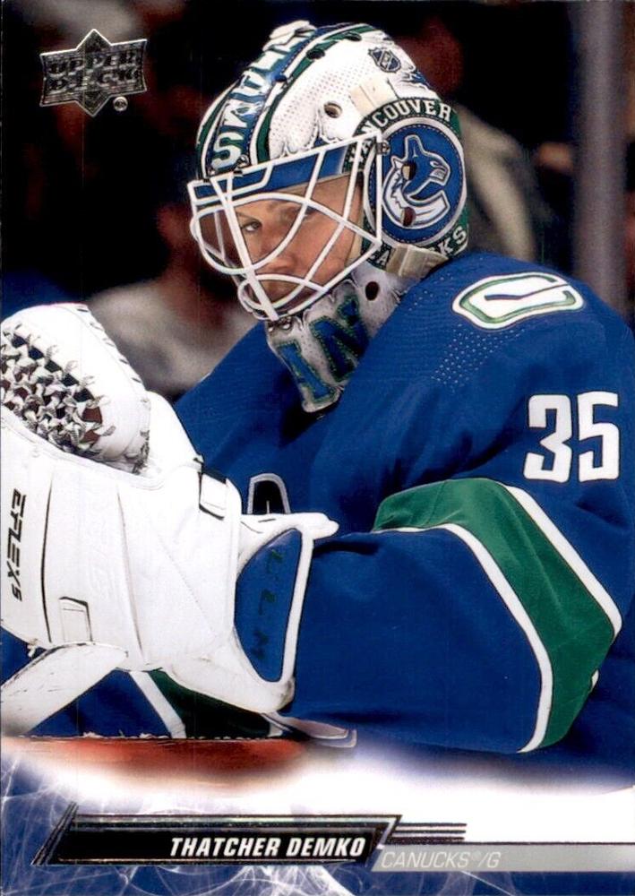 Thatcher Demko #174 Vancouver Canucks | 2022-23 Upper Deck