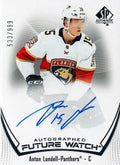 Anton Lundell #174 Florida Panthers | 2021-22 SP Authentic