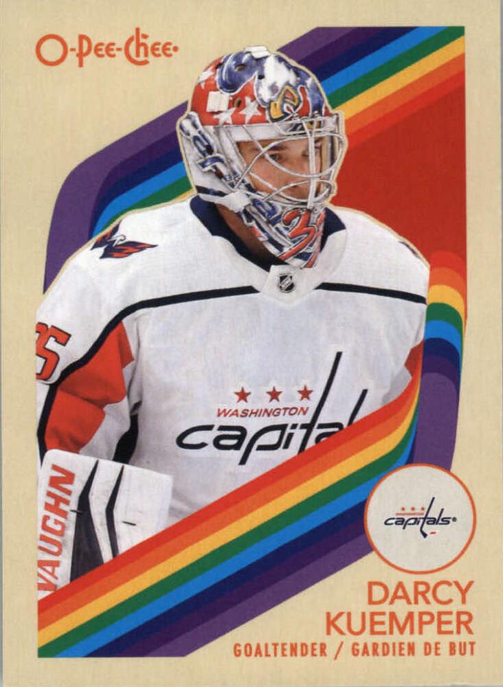 Darcy Kuemper #174 Washington Capitals | 2023-24 O-Pee-Chee Retro