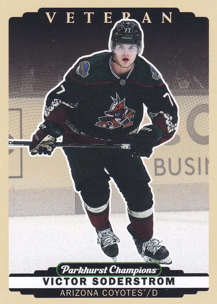 Victor Soderstrom #174 Arizona Coyotes | 2022-23 Parkhurst Champions
