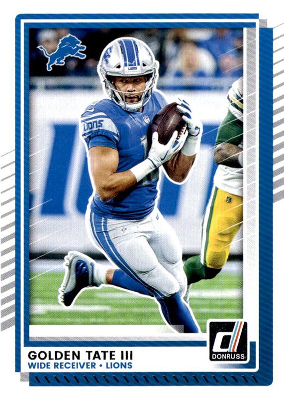 Golden Tate III #174 Detroit Lions | 2025 Donruss | NFL Football