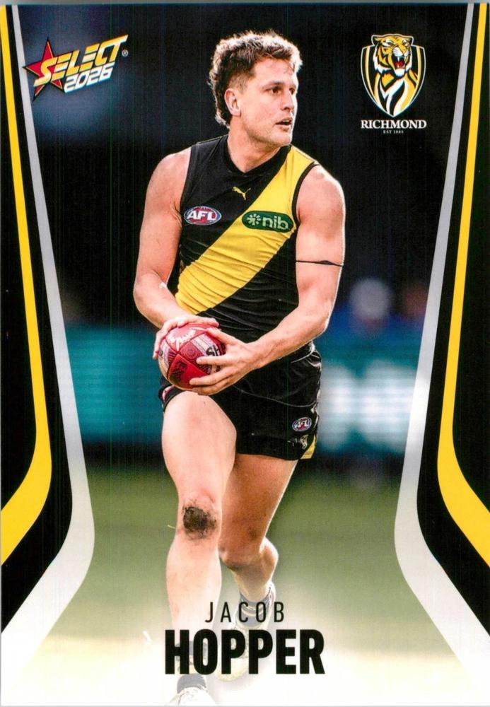 Jacob Hopper #174 Richmond Tigers | 2026 Select AFL Footy Stars
