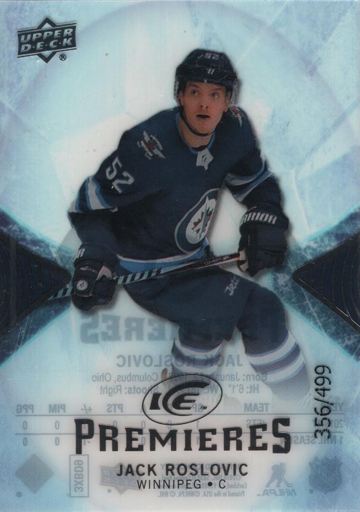 Jack Roslovic #175 Winnipeg Jets | 2017-18 Upper Deck Ice