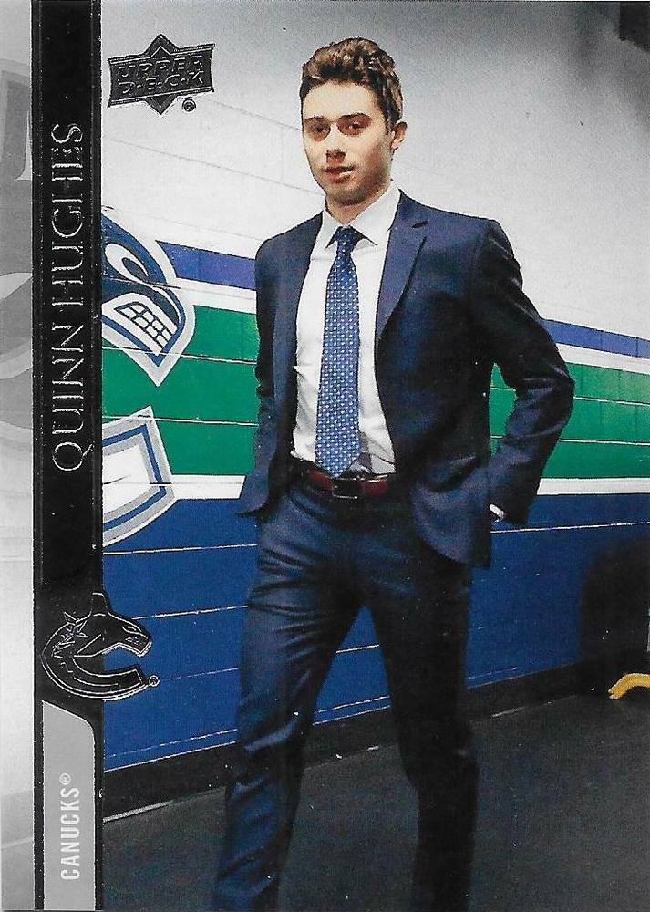 Quinn Hughes #175 Vancouver Canucks | 2020-21 Upper Deck