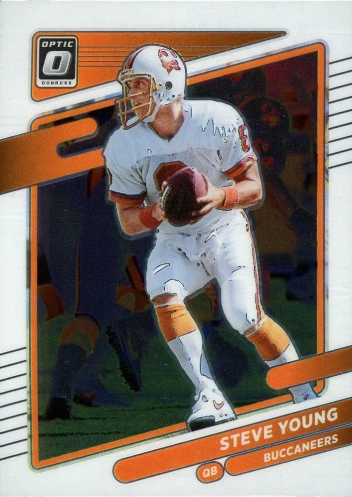 Steve Young #175 Tampa Bay Buccaneers | 2021 Donruss Optic | NFL Football