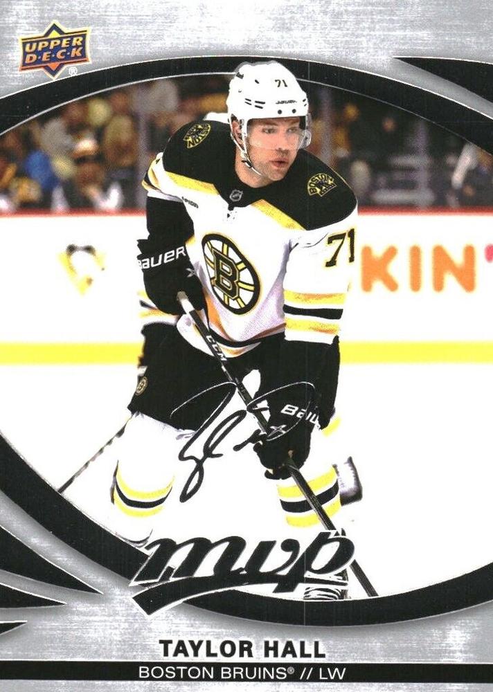 Taylor Hall #175 Boston Bruins | 2023-24 Upper Deck MVP Silver Script