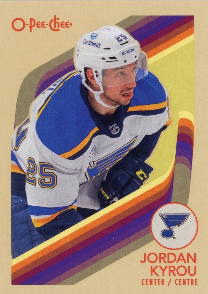 Jordan Kyrou #175 St. Louis Blues | 2023-24 O-Pee-Chee Retro