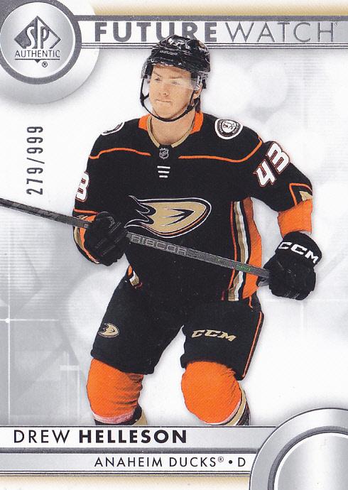Drew Helleson #175 Anaheim Ducks | 2023-24 SP Authentic