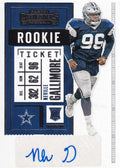 Neville Gallimore #175 Dallas Cowboys | 2020 Panini Contenders |  | NFL Football