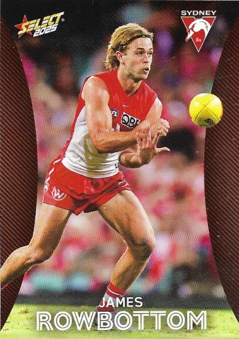 James Rowbottom #175 Sydney Swans | 2025 Select AFL Footy Stars