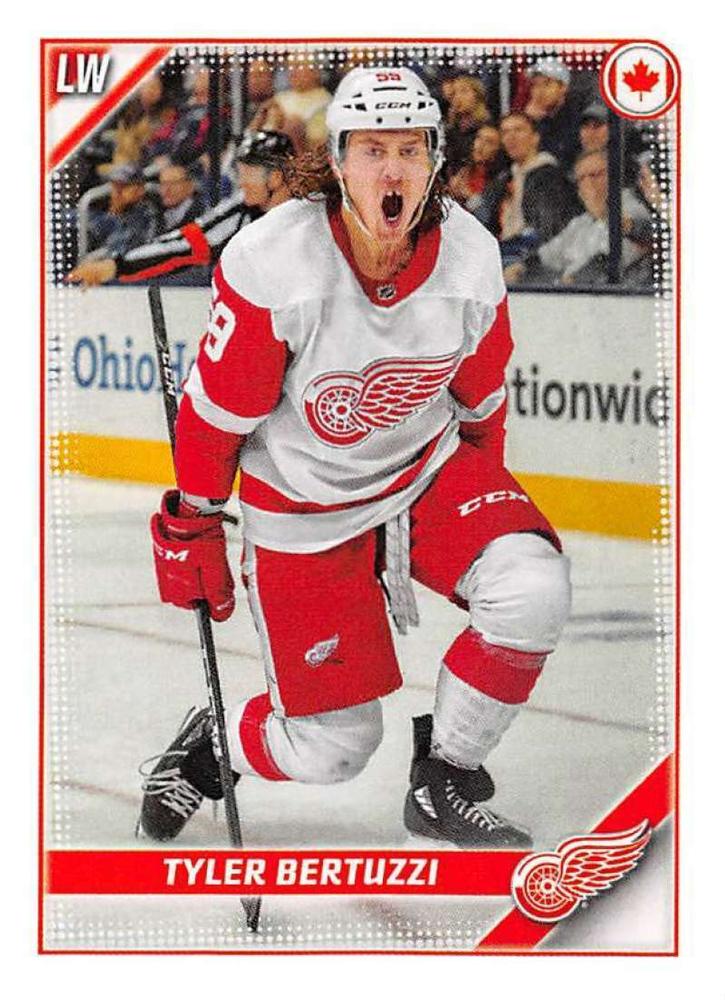 Tyler Bertuzzi #176 Detroit Red Wings | 2019-20 Topps NHL Sticker Collection