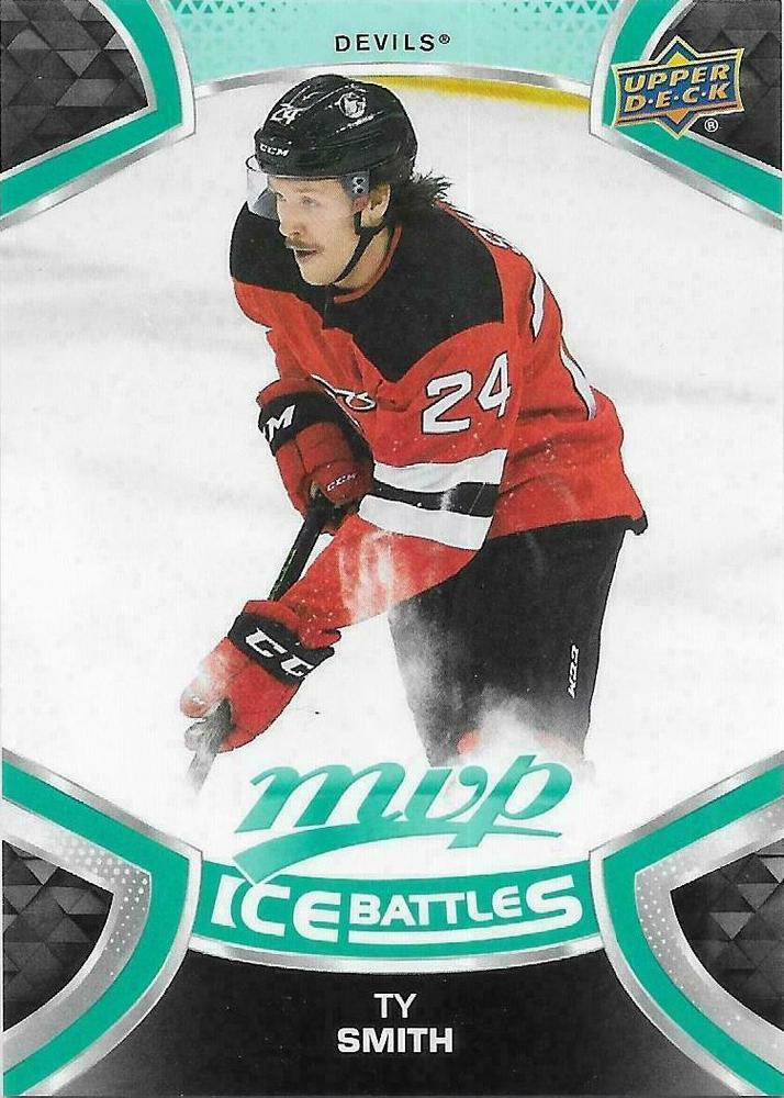 Ty Smith #176 New Jersey Devils | 2021-22 Upper Deck MVP Ice Battles