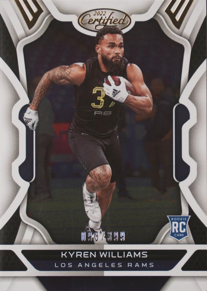 Kyren Williams #176 Los Angeles Rams | 2022 Panini Certified | NFL Football