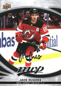 Jack Hughes #176 New Jersey Devils | 2023-24 Upper Deck MVP Silver Script